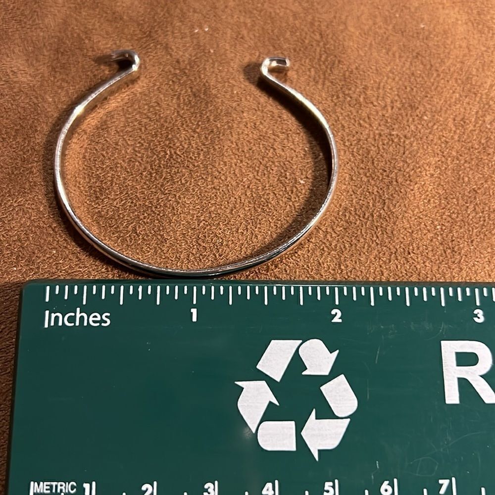 Sarah Coventry 3 in 1 interchangeable silver bracelet. - Picture 7 of 7